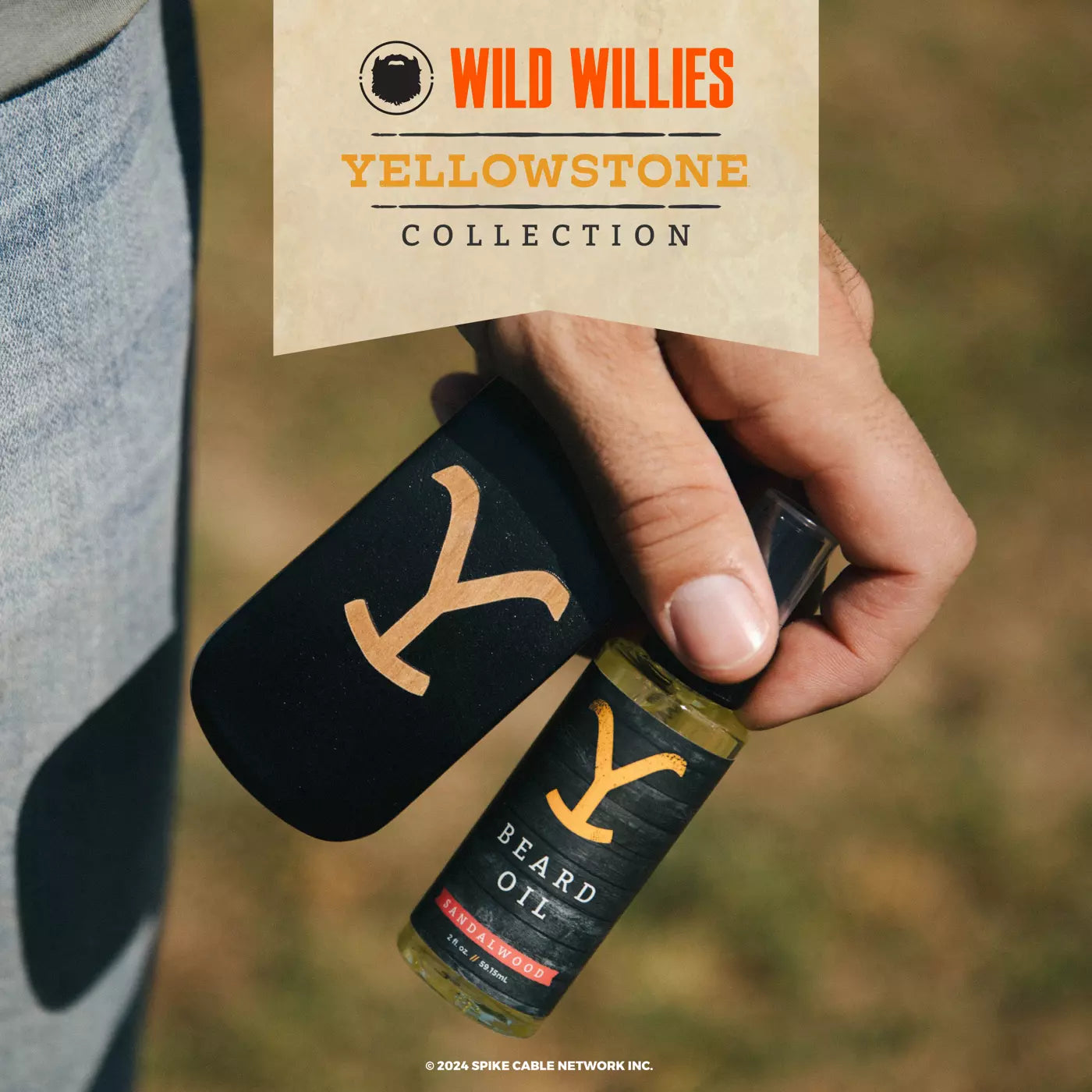Kit para cuidar barba WILD Willies Yellowstone Collection