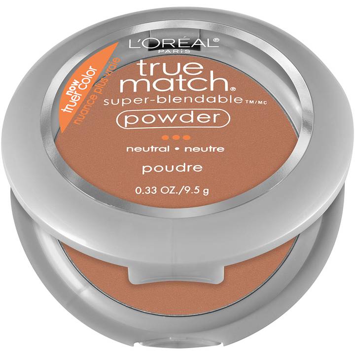 Polvos de maquillaje superdifuminables True Match de L'ORÉAL