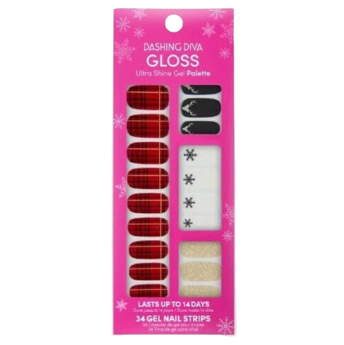 Paleta de gel ultrabrillante DASHING DIVA Gloss, 32 unidades