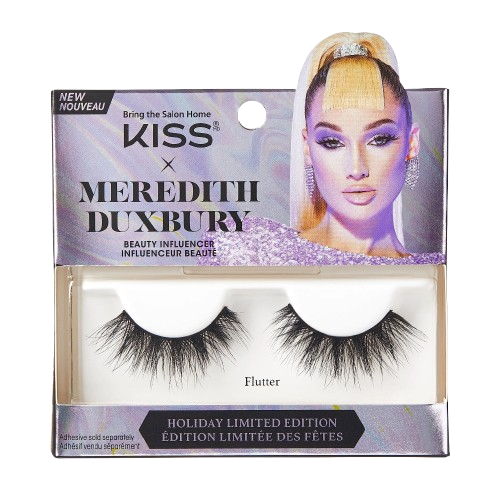 Pestañas postizas de edición limitada navideñas KISS X Meredith Duxbury