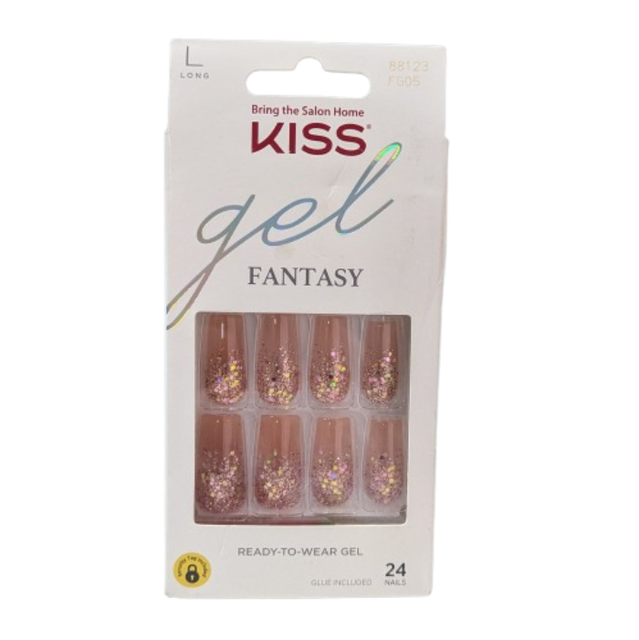 Uñas esculpidas de fantasía en gel KISS