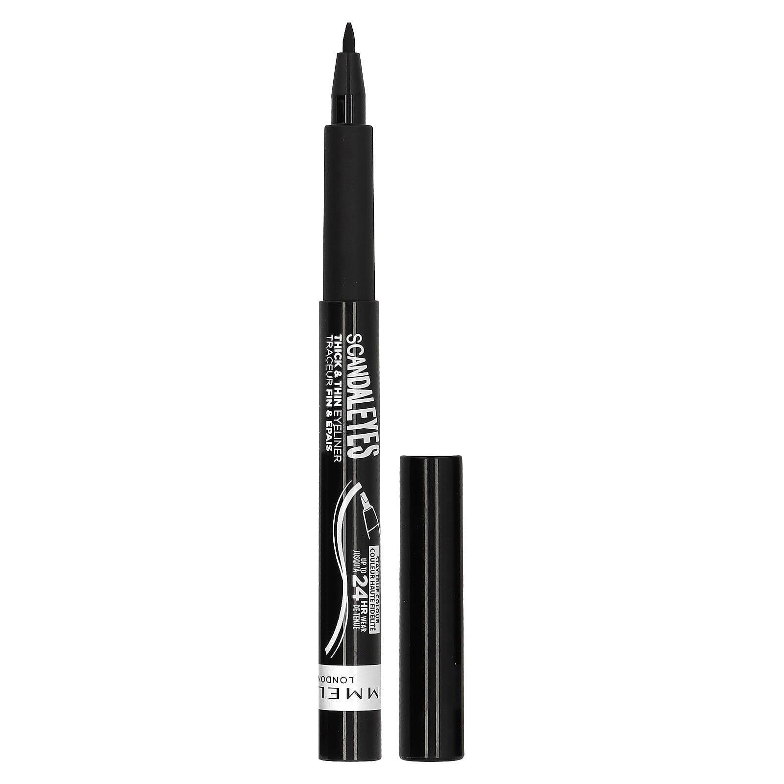 Delineador de ojos grueso y fino Scandaleyes de RIMMEL