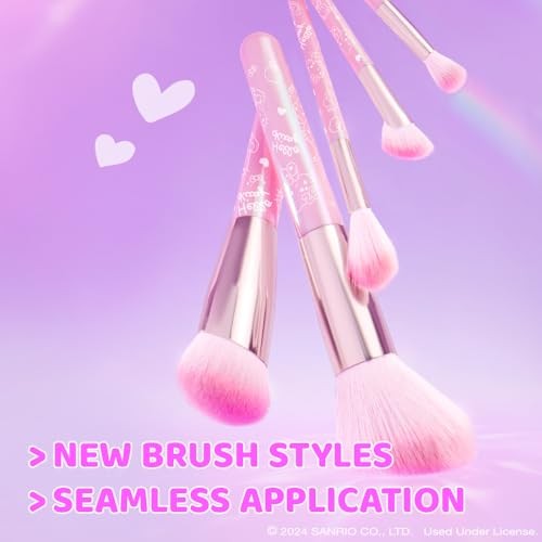 Juego de 5 brochas de maquillaje Wet n Wild Hello Kitty