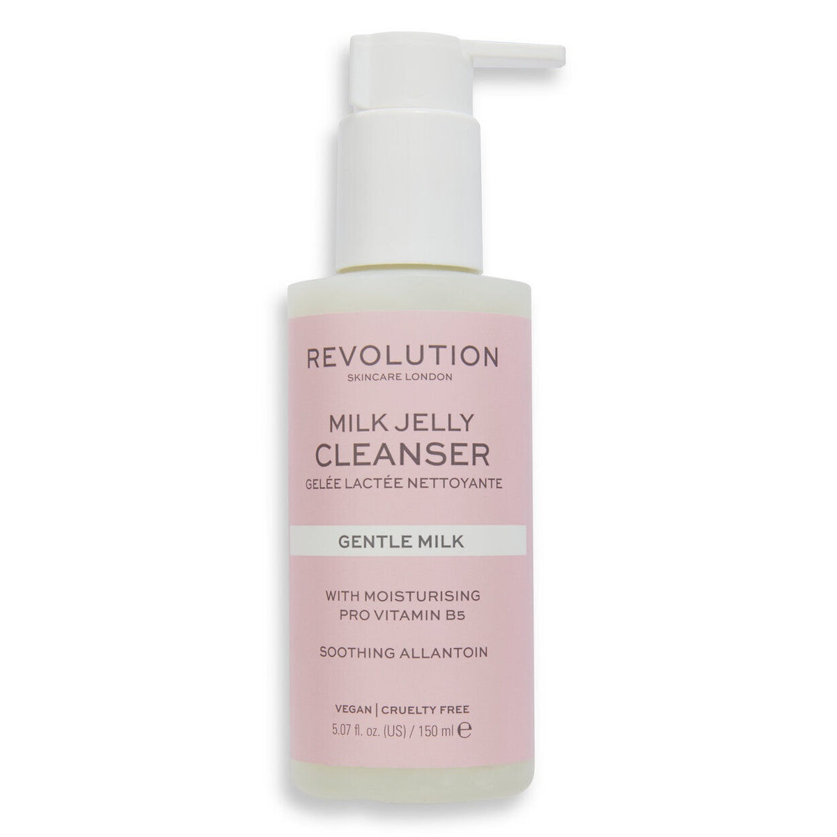 Limpiador suave en gelatina de leche REVOLUTION Skincare
