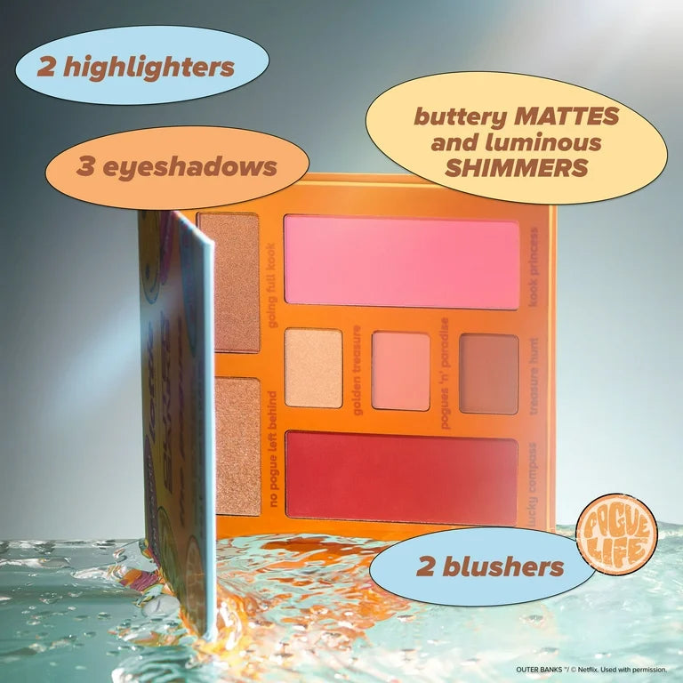 LOTTIE LONDON Outer Banks Face & Eyeshadow Palette