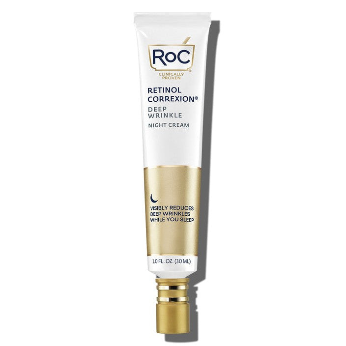 Crema de noche antienvejecimiento RoC Retinol Correxion Deep Wrinkle (1.3 oz)