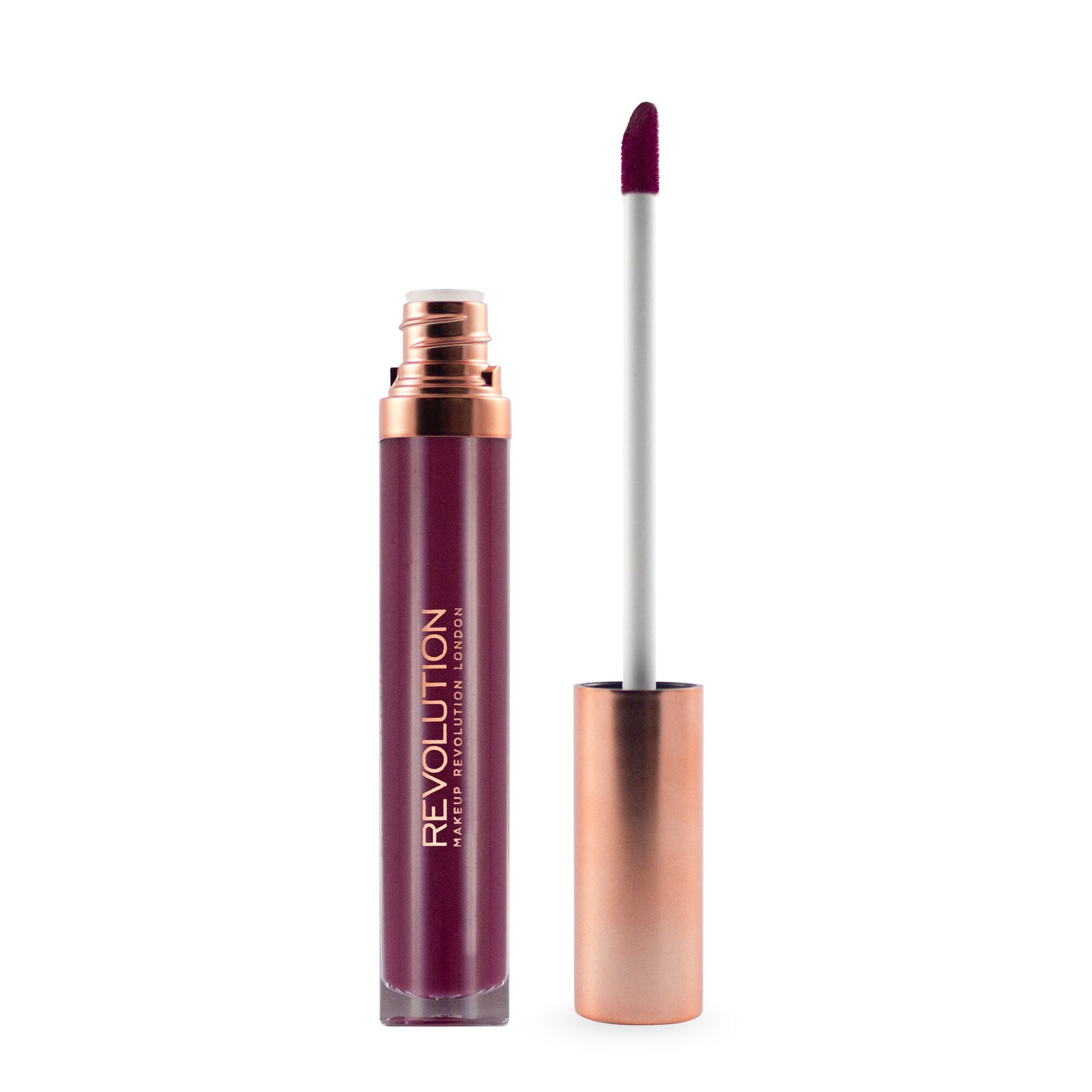 Kit de contorno de labios REVOLUTION Retro Luxe: lápiz y barra de labios (paquete económico)