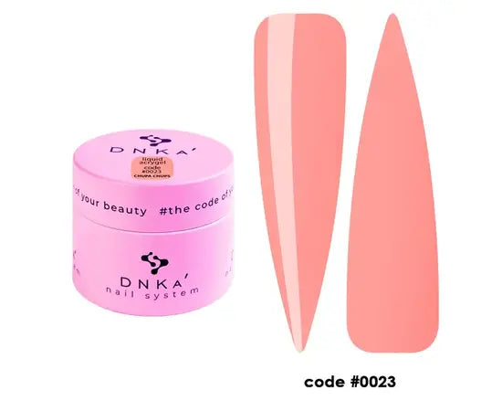 Nail gel DNKa Liquid Acrygel 12ml,15ml.
