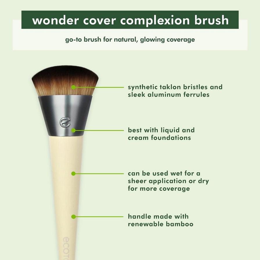 Brocha de maquillaje Wonder Cover Complexion de ECOTOOLS