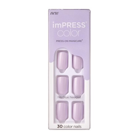 Uñas postizas de color KISS ImPRESS