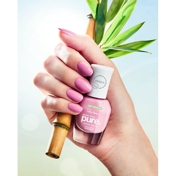 SALLY HANSEN Esmalte de uñas vegano, bueno, suave, puro y con aceite