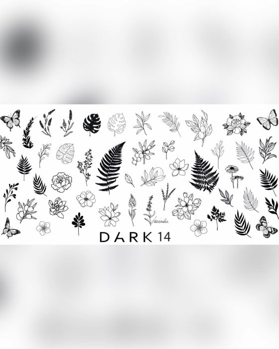STAMPING PLATE DARK 14  DARK14