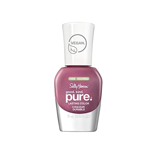 SALLY HANSEN Esmalte de uñas vegano, bueno, suave, puro y con aceite