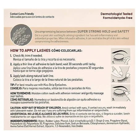 Adhesivo para pestañas postizas premium KISS Lash Couture