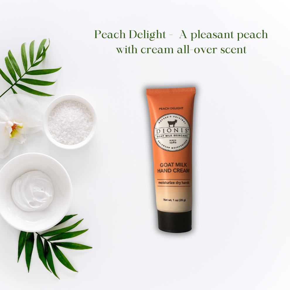 Crema de manos hidratante y humectante con leche de cabra DIONIS