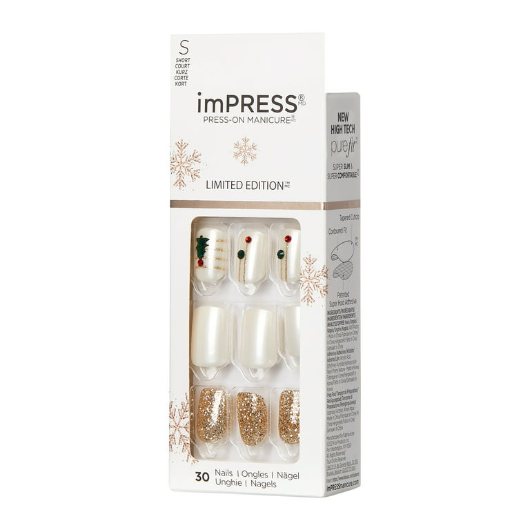 imPRESS Press-On Manicure Limited Christmas Edition 30 Press-On Nails