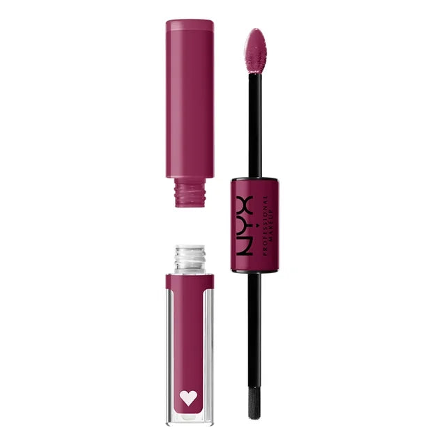 Lápiz labial líquido vegano de alta duración y brillo NYX Shine Loud