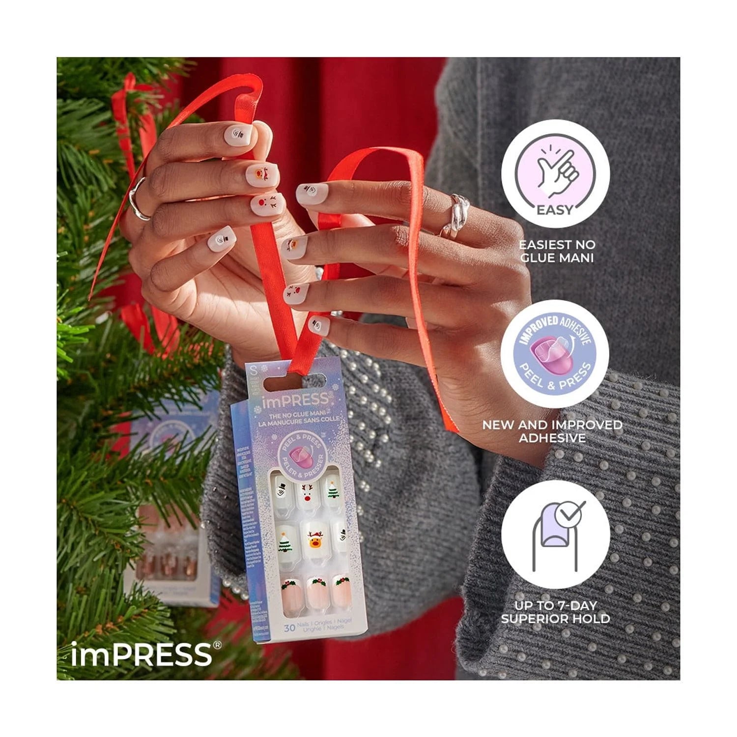 IMPRESS La manicura a presión sin pegamento