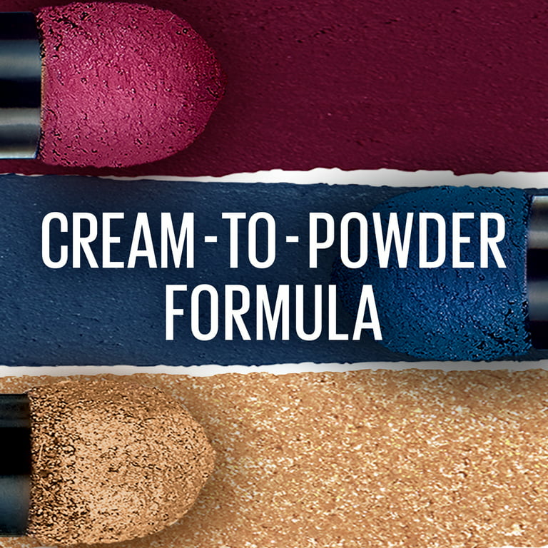 Lápiz de sombras de ojos en crema y polvo Color Strike de MAYBELLINE