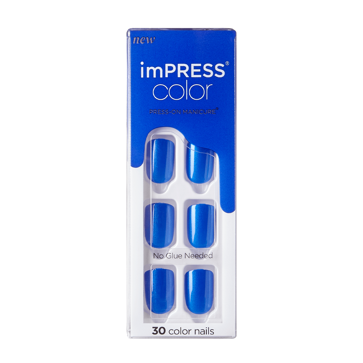 Uñas postizas de color KISS ImPRESS