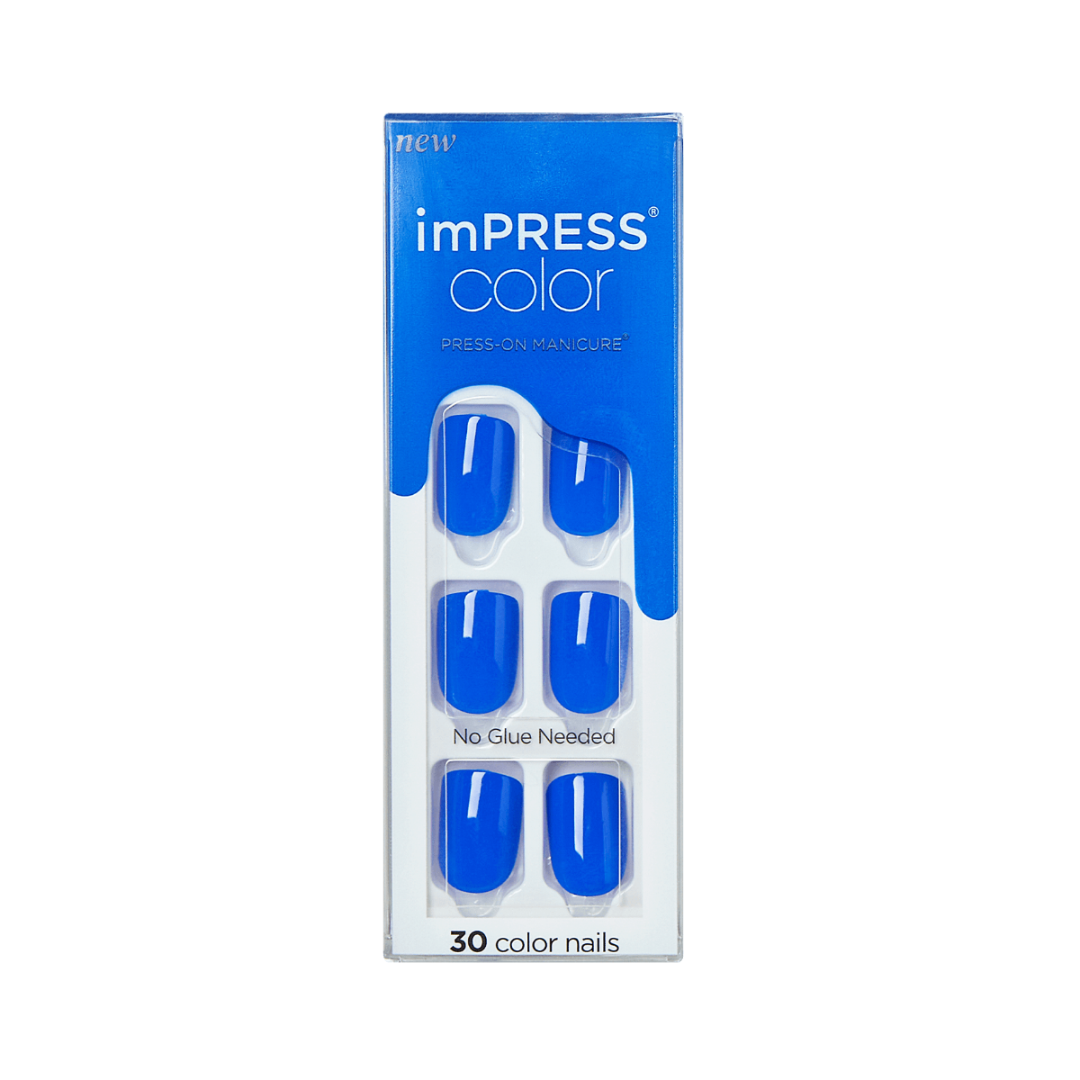 Uñas postizas de color KISS ImPRESS