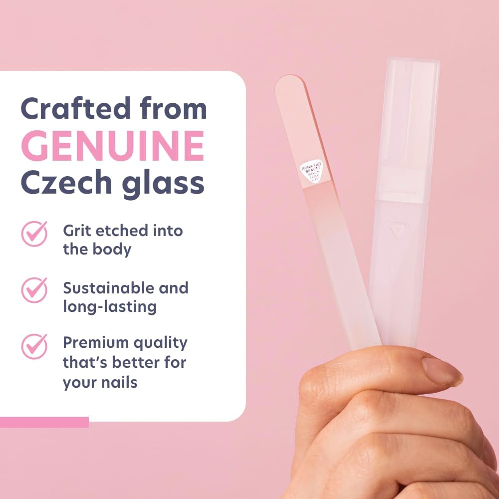 BONA FIDE Beauty Czech Glass Nail Files