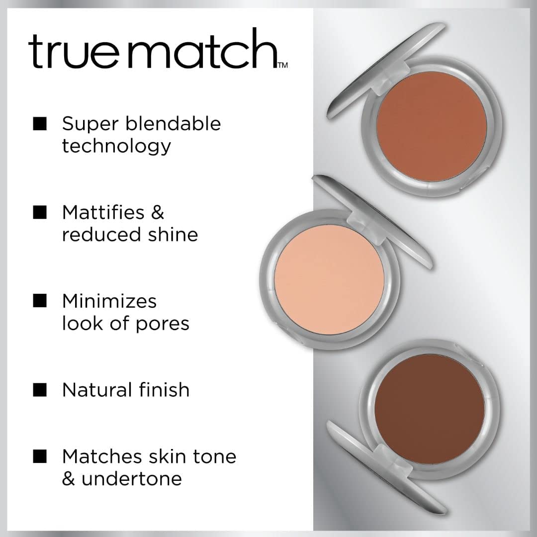 Polvos de maquillaje superdifuminables True Match de L'ORÉAL