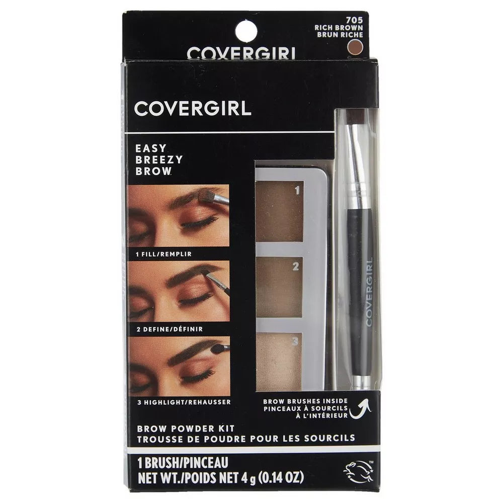 Kit de polvos para cejas COVERGIRL Easy Breezy