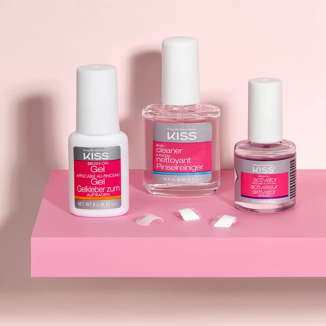 KISS Brush-On Many Ways To Wear Gel Nails Manicure Kit