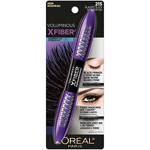 L'OREAL Makeup Voluminous X Fiber Waterproof Mascara