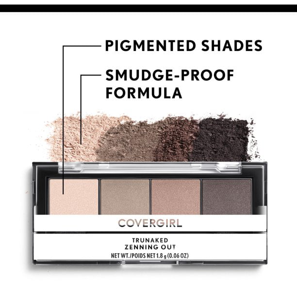 Paleta de sombras de ojos COVERGIRL Trunaked Quad