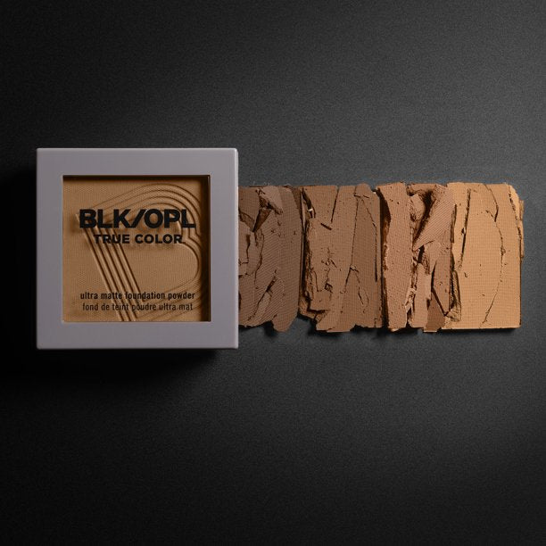 Polvo de base ultra mate de color verdadero BLACK OPAL