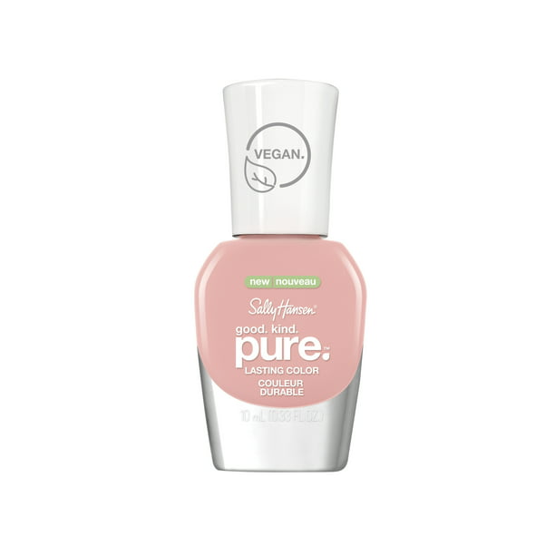 SALLY HANSEN Esmalte de uñas vegano, bueno, suave, puro y con aceite