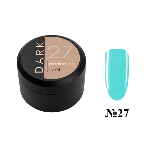 DARK MEDIUM GEL №27, 15 ML (WITHOUT BRUSH) DMG2715