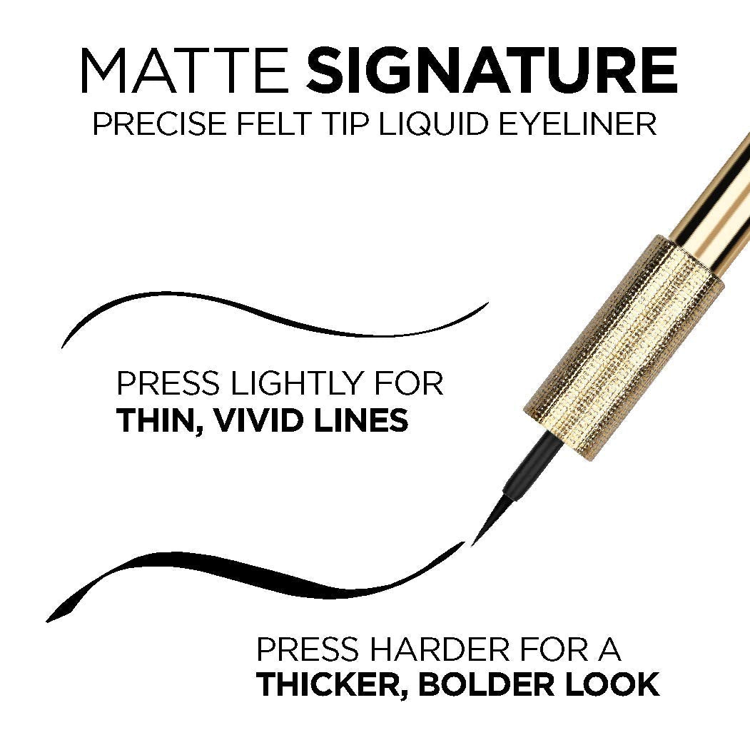 Delineador de ojos líquido Matte Signature de L'ORÉAL