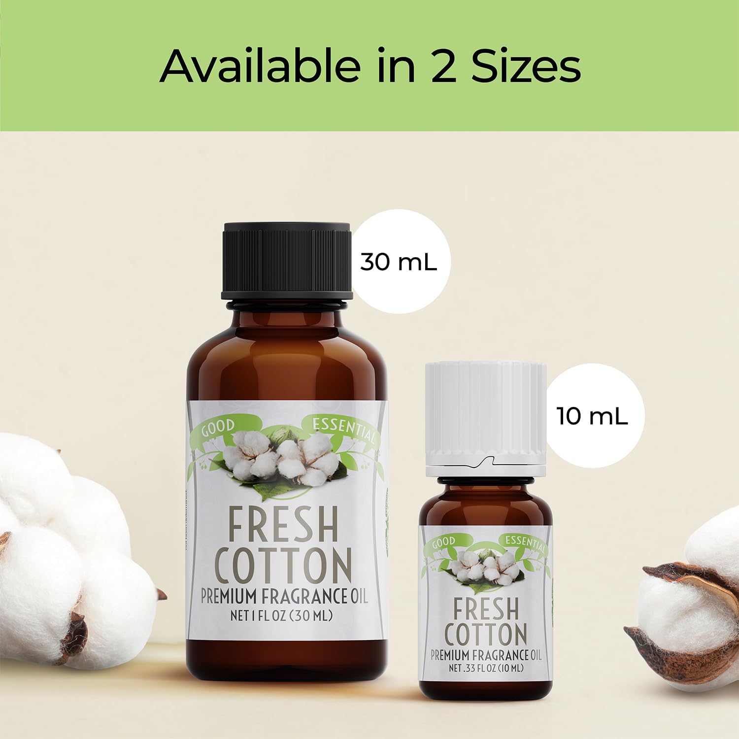 GOOD Essential Fresh Cotton Fragrance Oil - 0.33 oz