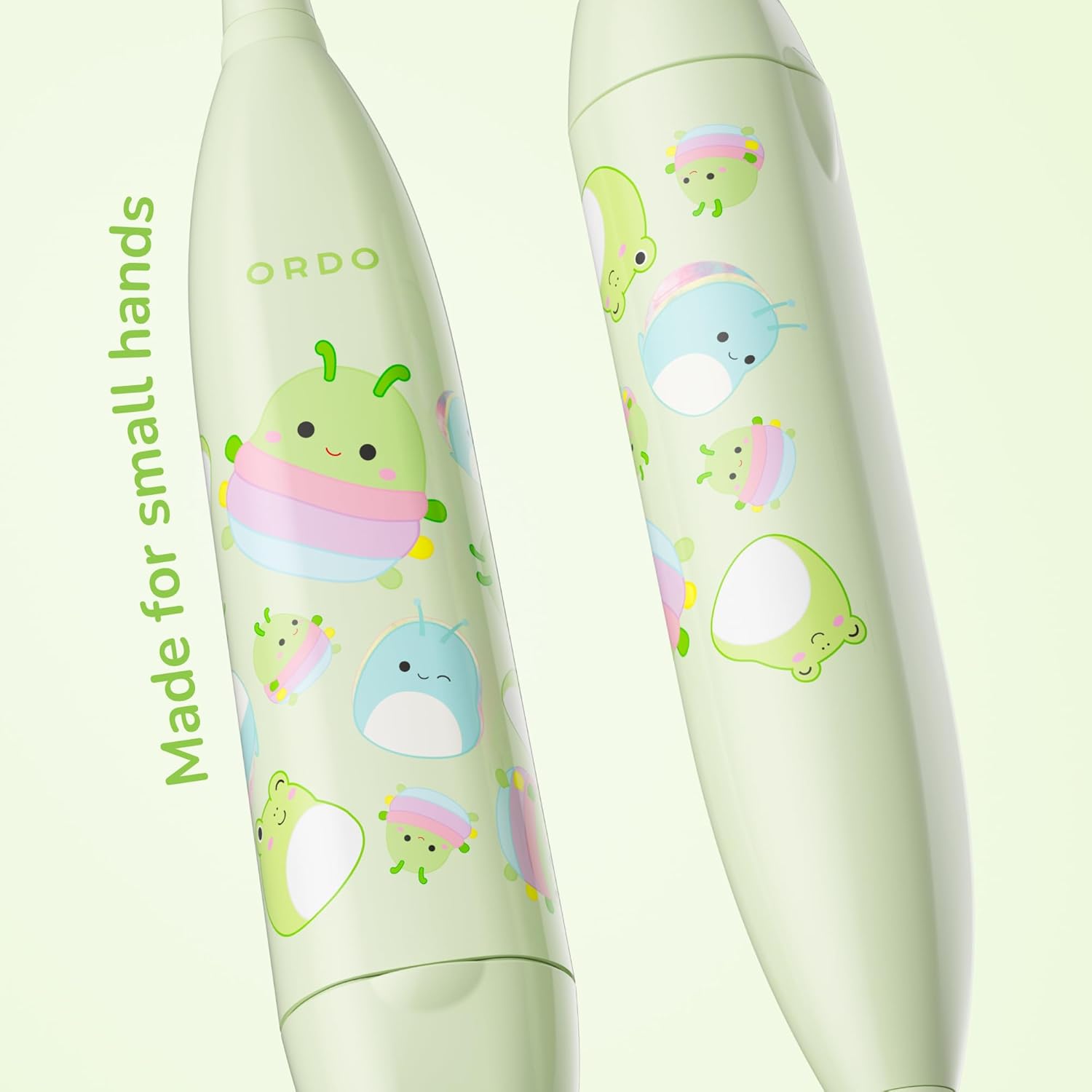 Cepillo de dientes ORDO Squishmallows, cepillo de dientes sónico de batería para niños