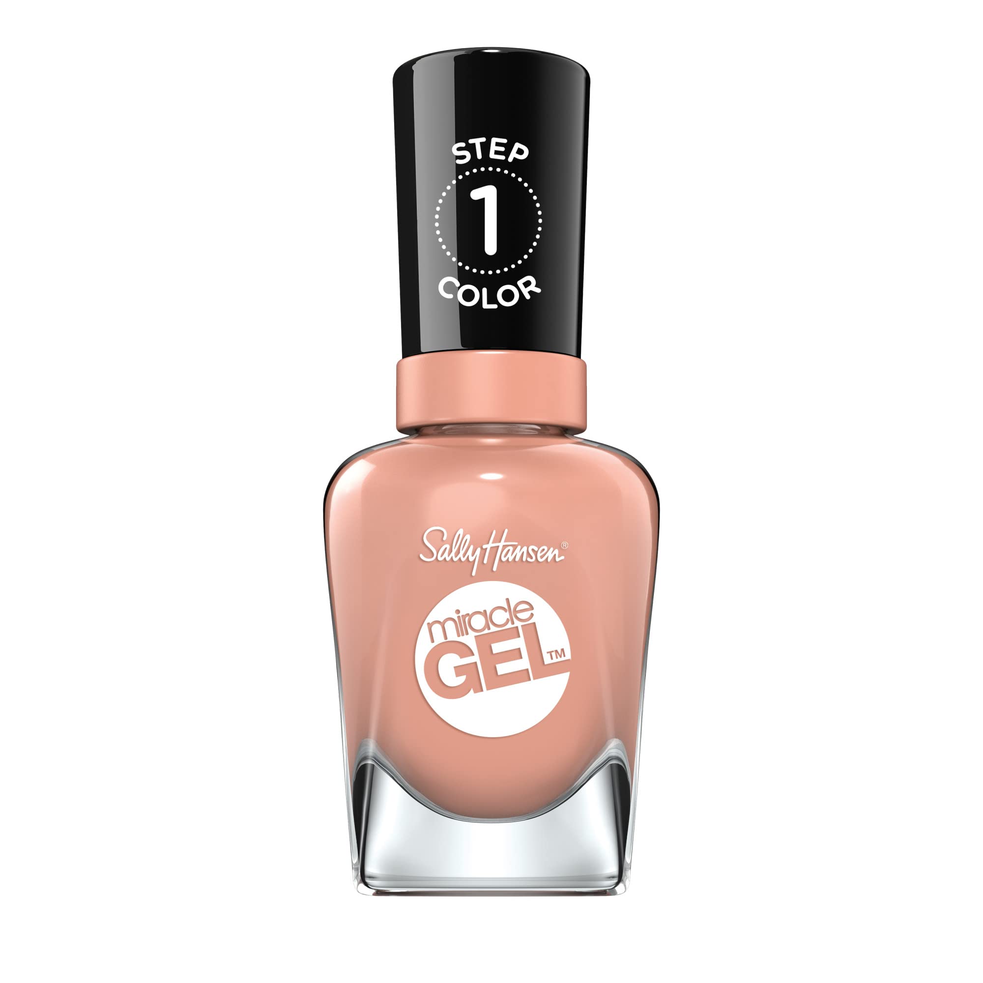 SALLY HANSEN Miracle Gel - Esmalte de uñas con brillo de color