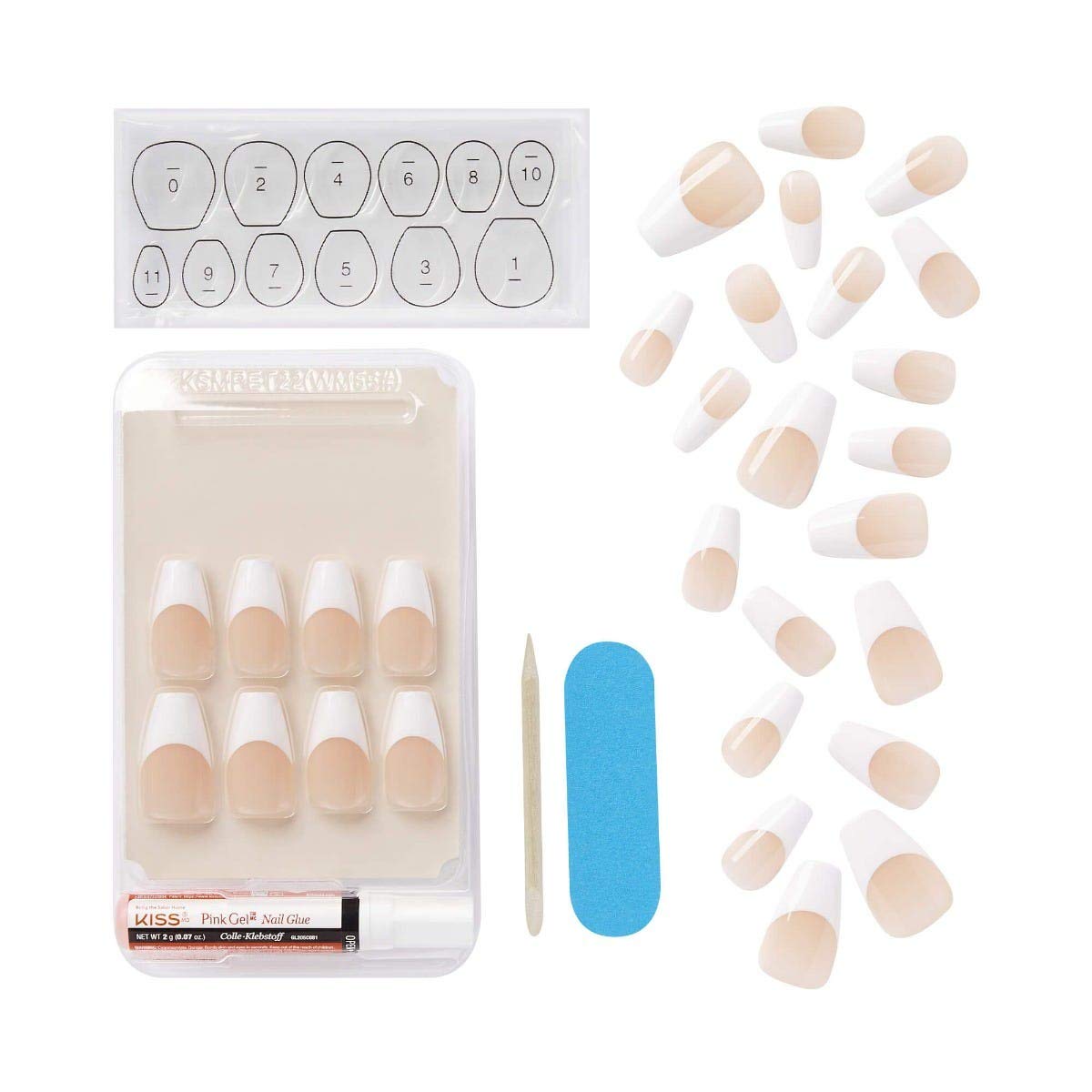 KISS Salon Acrylic Natural Revolutionary Nails