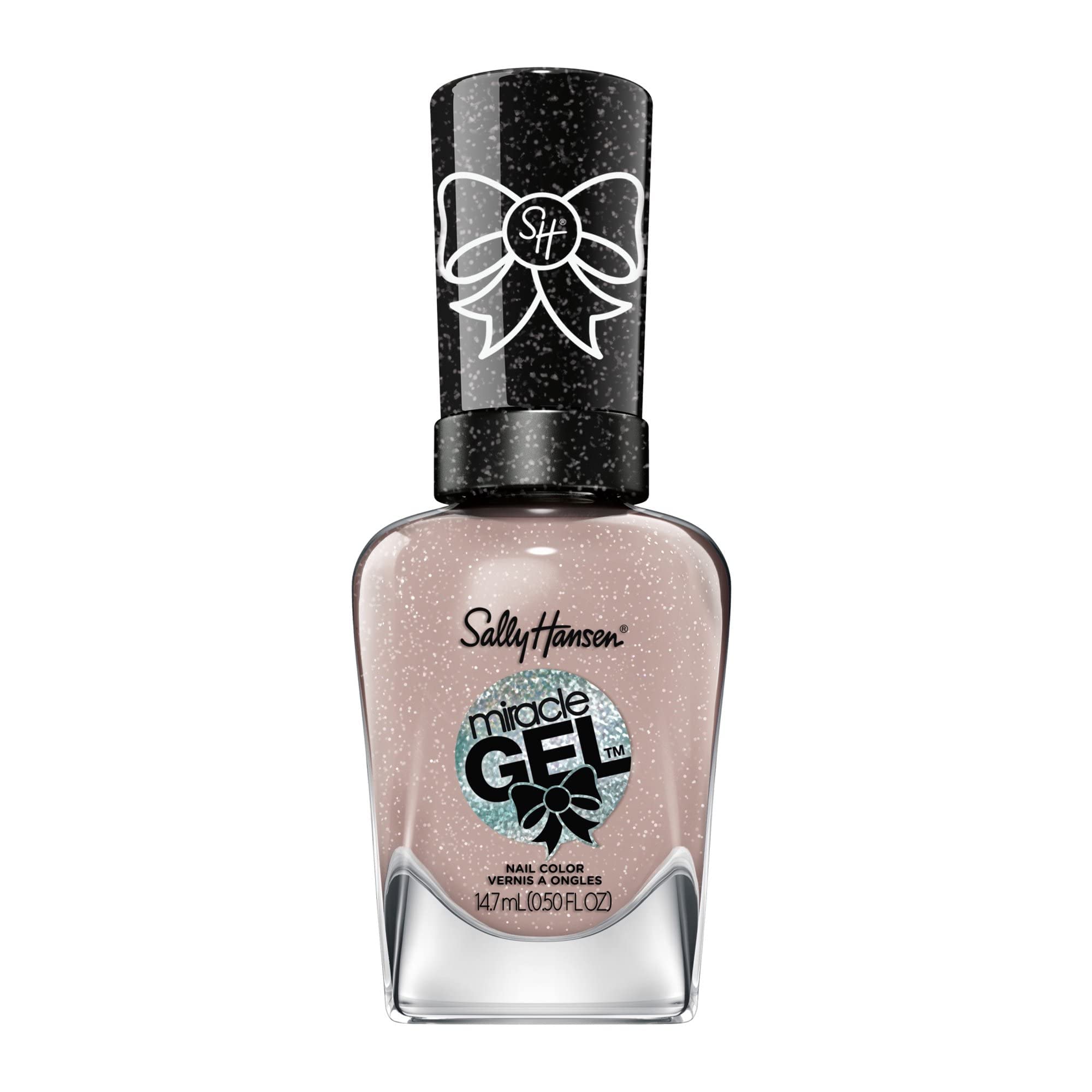 SALLY HANSEN Miracle Gel - Esmalte de uñas con brillo de color