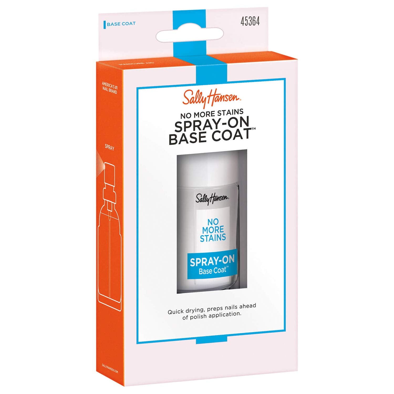 Capa base en aerosol para el tratamiento No More Stains de SALLY HANSEN