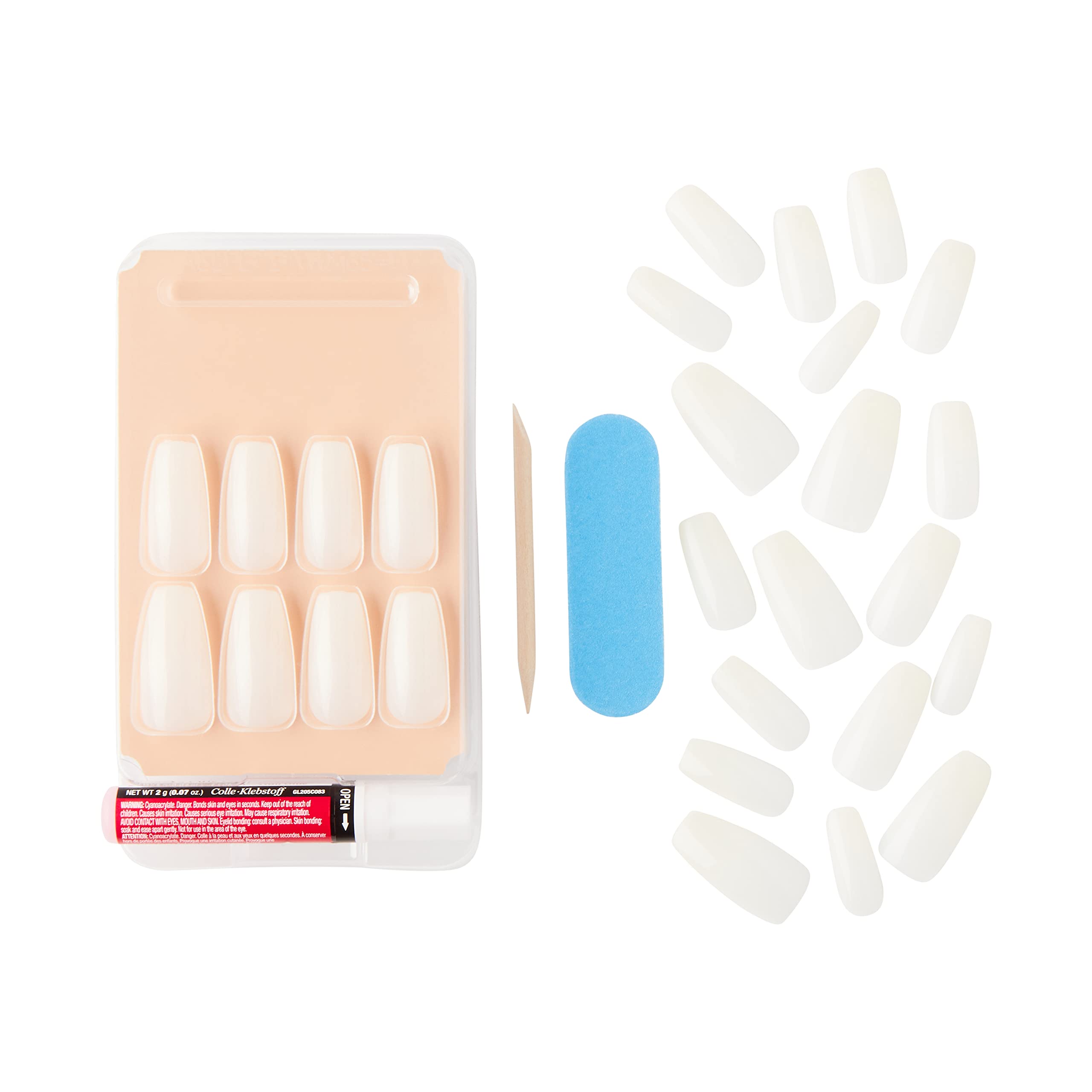 KISS Salon Acrylic Natural Nails
