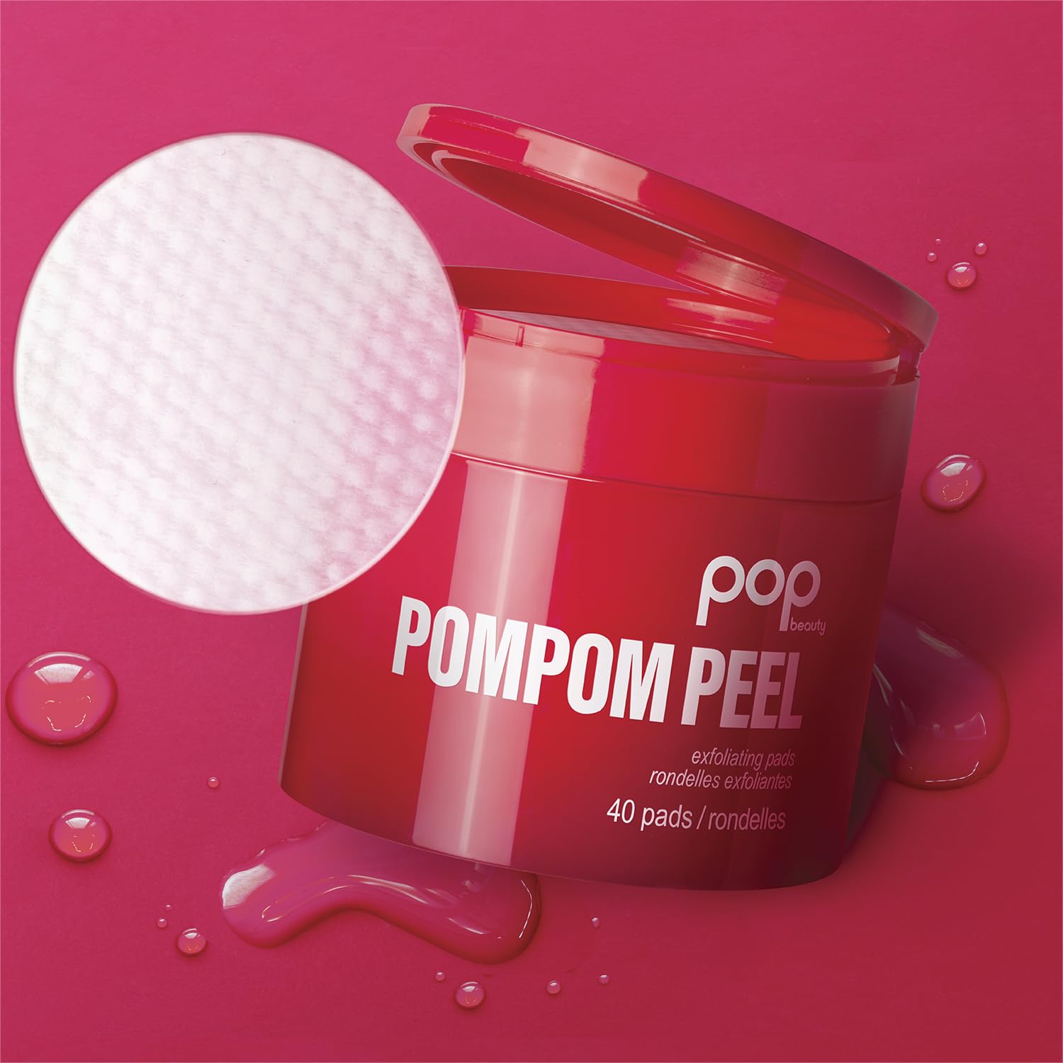 Almohadillas exfoliantes POP Beauty POMPOM Peel