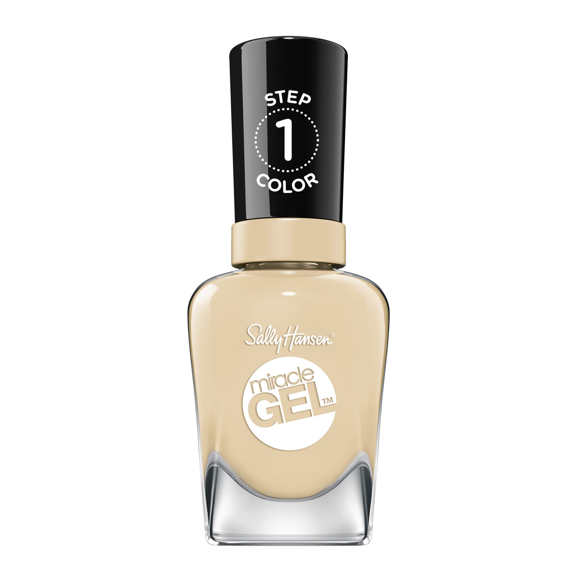 SALLY HANSEN Miracle Gel - Esmalte de uñas con brillo de color