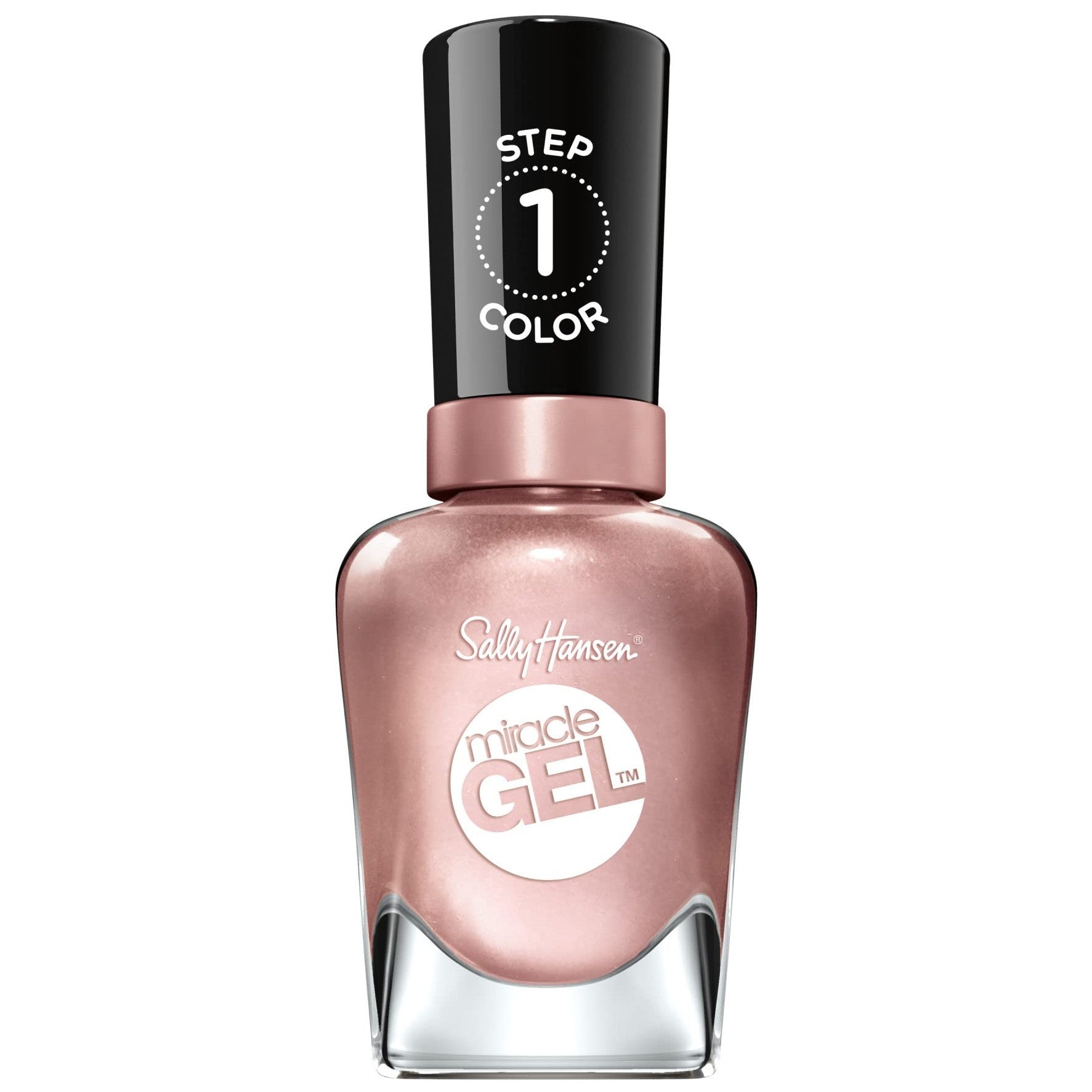 SALLY HANSEN Miracle Gel - Esmalte de uñas con brillo de color