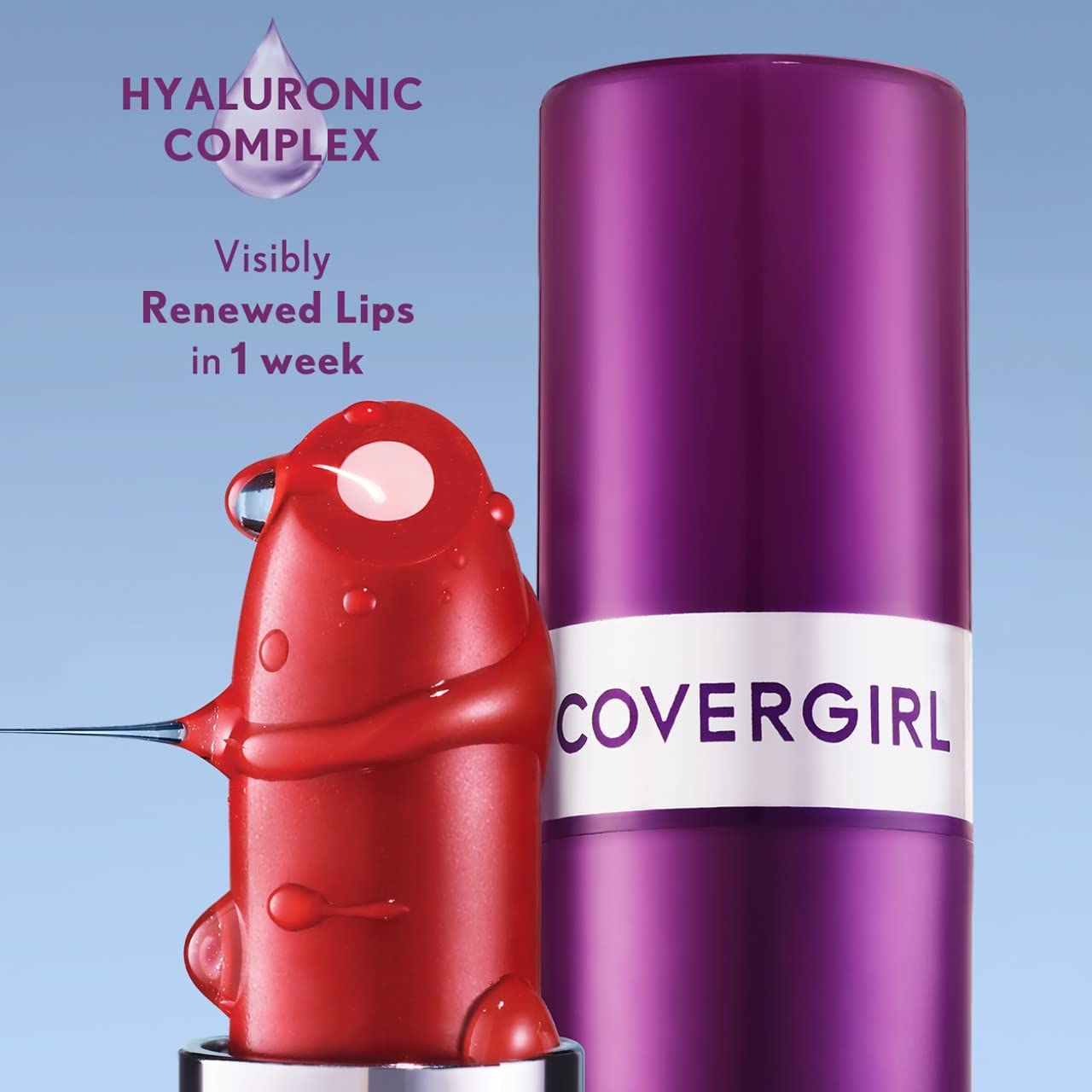Lápiz labial Simply Ageless Hyaluronic Core de COVERGIRL