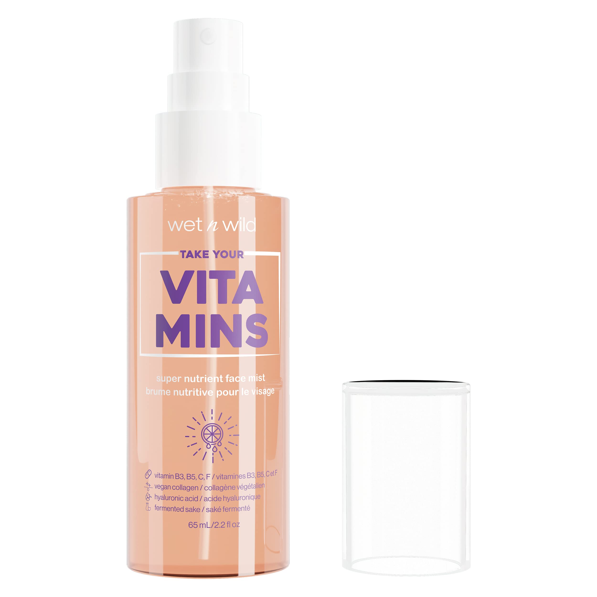 Bruma facial supernutritiva Take Your Vitamins de WET N WILD