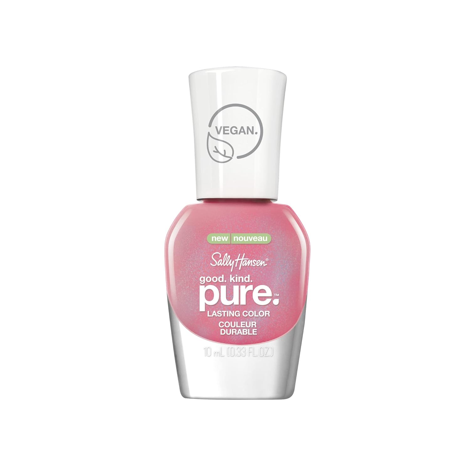 SALLY HANSEN Esmalte de uñas vegano, bueno, suave, puro y con aceite