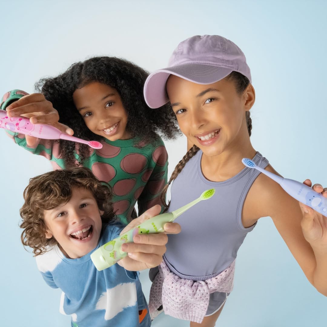 Cepillo de dientes ORDO Squishmallows, cepillo de dientes sónico de batería para niños