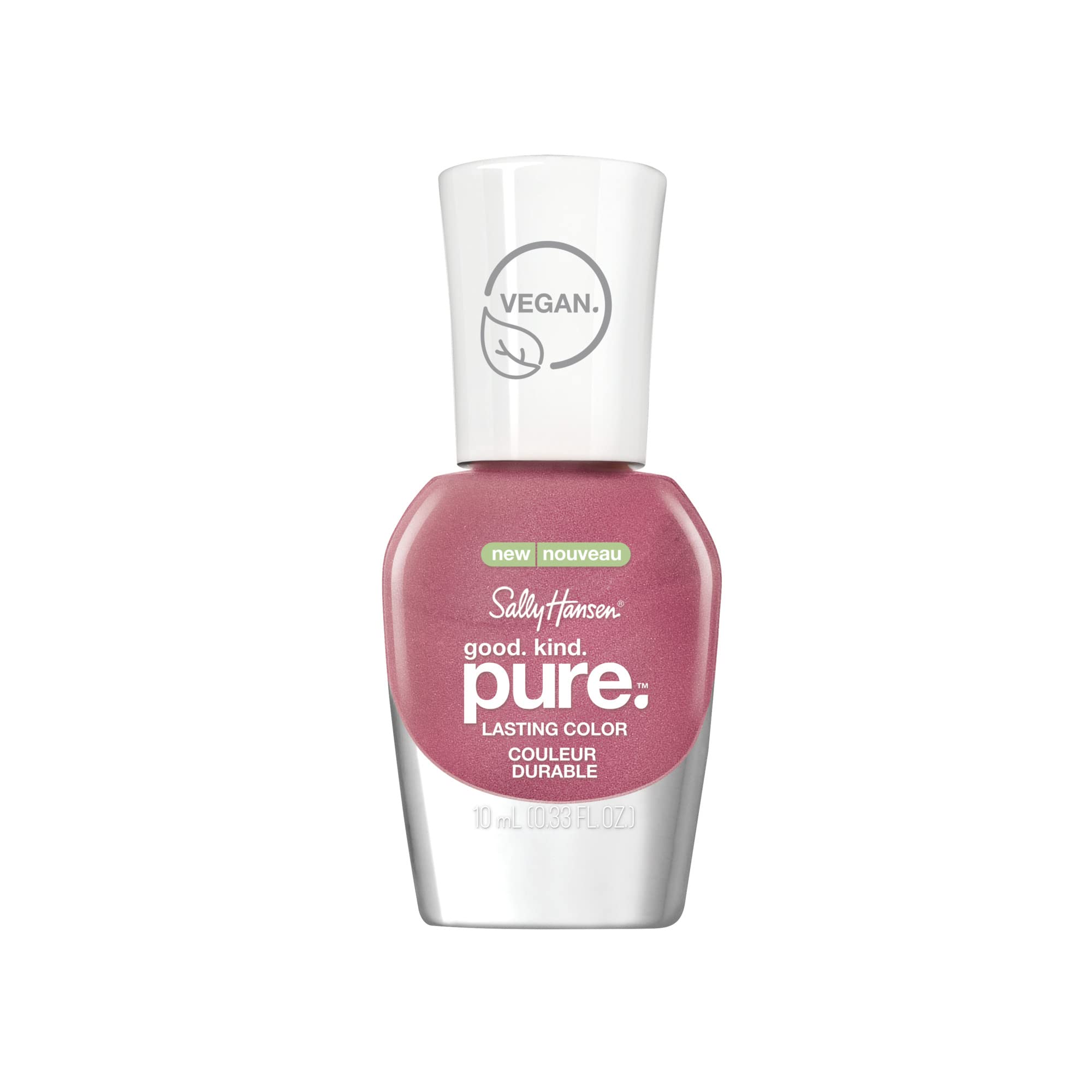 SALLY HANSEN Esmalte de uñas vegano, bueno, suave, puro y con aceite